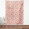 Ambesonne Basketball Fabric by the Yard, Realistic Style Balls Pattern on White Classical Sports Themed, Decorative Fabric for Upholstery and Home Accents, Pale Cinnamon White